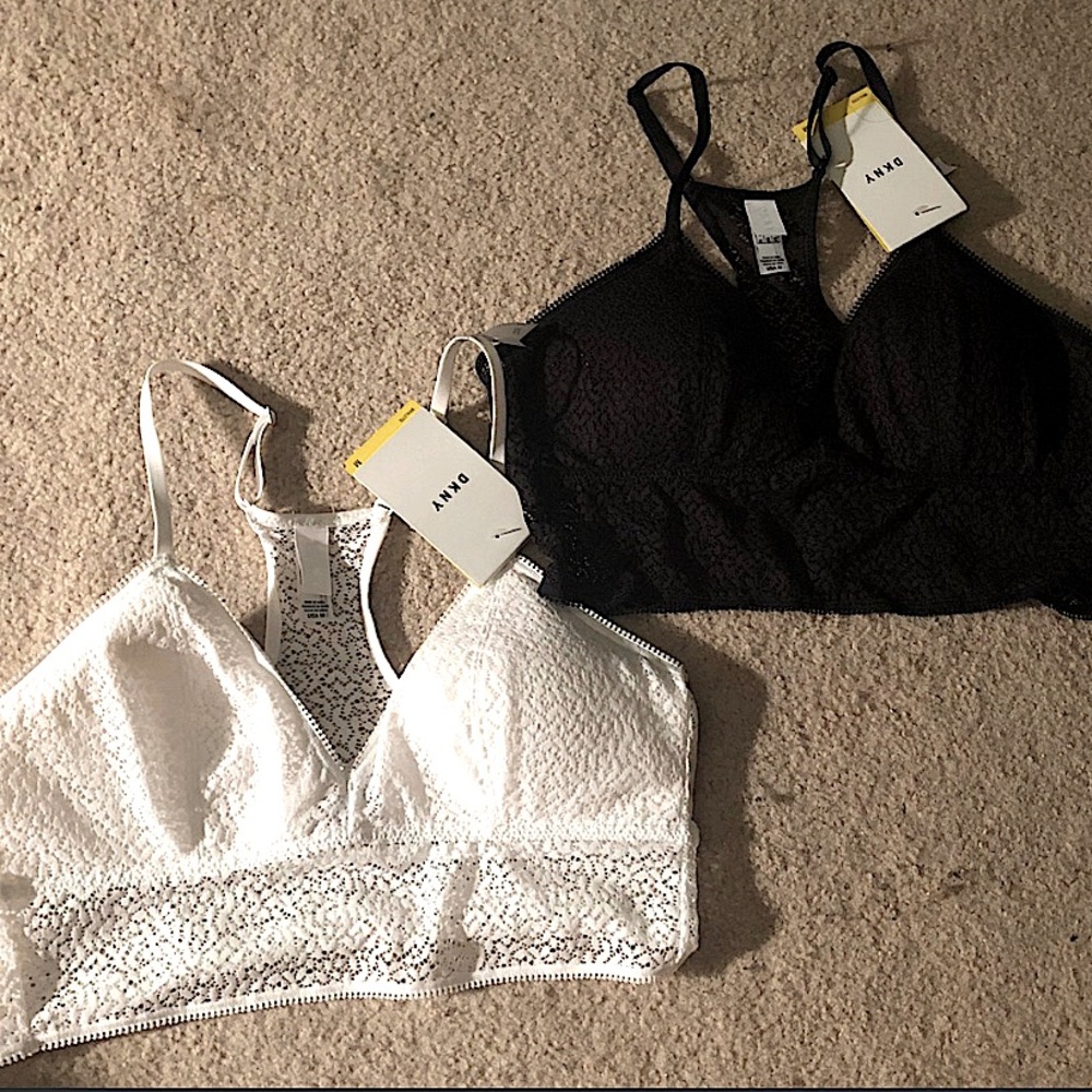 2 DKNY Bralettes